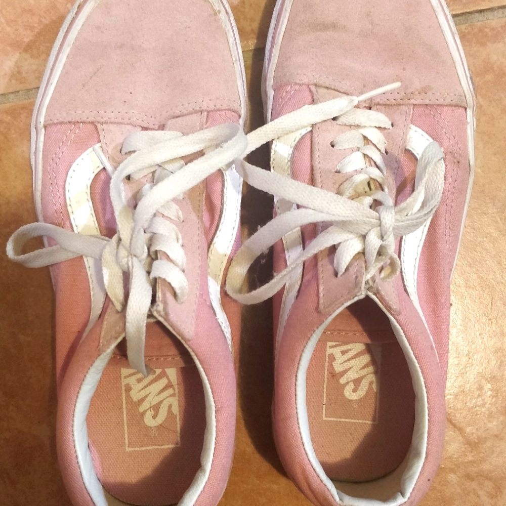 Pink Vans Size 7